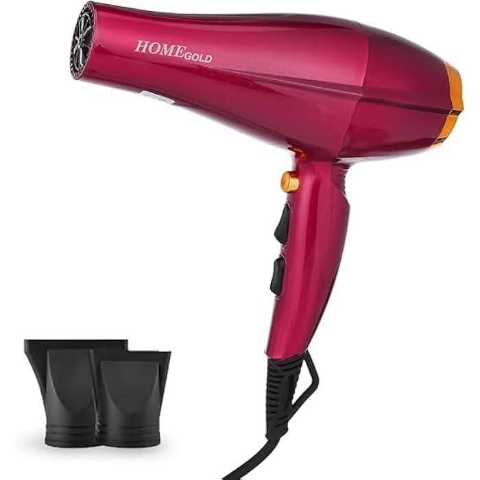 Hair Dryer 4000W Ionic Professional Blow Dryer With Diffuser Concentrator Multiple Speed And Heat Settings Quick Drying Overheat Protection For Salon And Home Use, HG-803 - Image 1